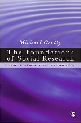Foundations of Social Research Meaning and Perspective in the Research Process