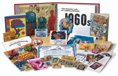 Marvel Vault a Museum in a Book With Rare Collectibles From the World of Marvel