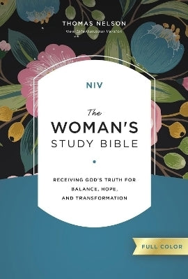 Niv the Womans Study (Full Color Red Letter) (H/C)
