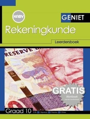 Geniet Rekeningkunde Gr 10 (Leerdersboek) (Caps)