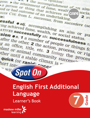 Spot on English First Additional Language Grade 7 Learners Book EPDF Perpetual Licence