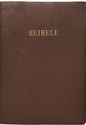 Setswana 1970 Bible Large Print Brown Vinyl Softcover Cross Referencesfootnotes Gilt Edged Maps