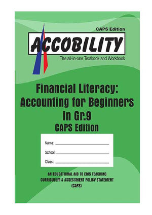 Financial Literacy Accounting for Beginners in Gr 9