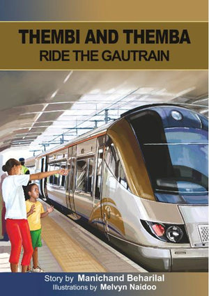 Thembi and Themba Ride the Gautrain