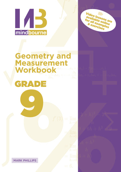 Mindbourne Geometry and Measurement E Workbook Gr 9
