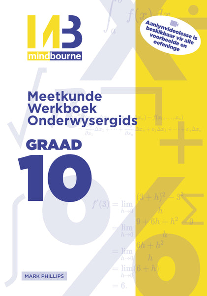 Mindbourne Meetkunde En Meting E Gr 10 (Werkboek) (Onderwysergids)