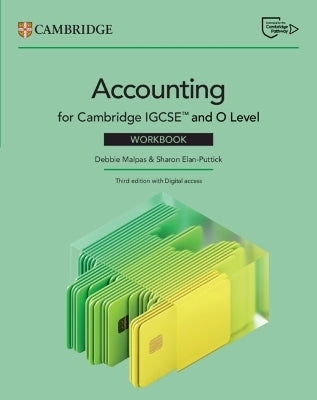 Cambridge Igcse Tm and O Level Accounting Workbook With Digital Access (2 Years)