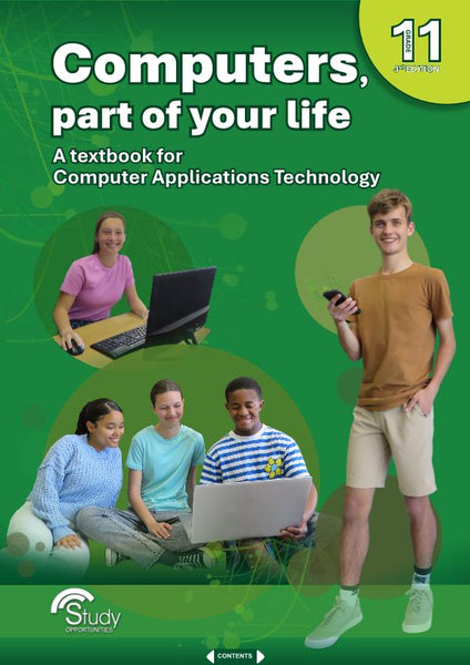 Computers Part of Your Life Gr 11 a Textbook for Computer Applications Technology