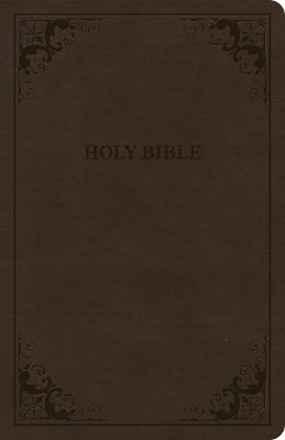 Csb Thinline Bible Value Edition Brown (Imitation Leather)