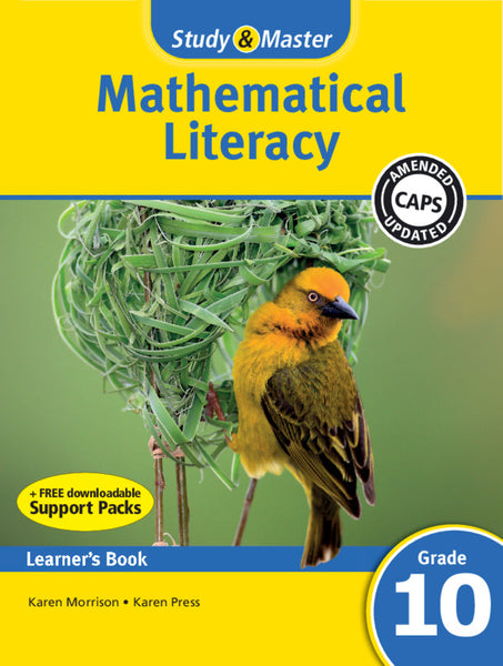 Study and Master Mathematical Literacy Gr 10 (Learners Book)