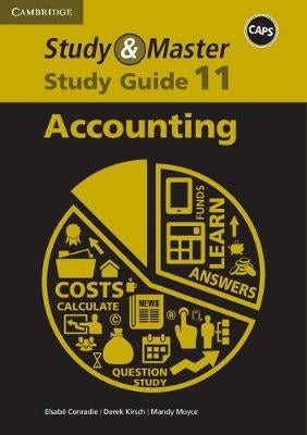 Study and Master Accounting Grade 11 (Study Guide) (Caps)