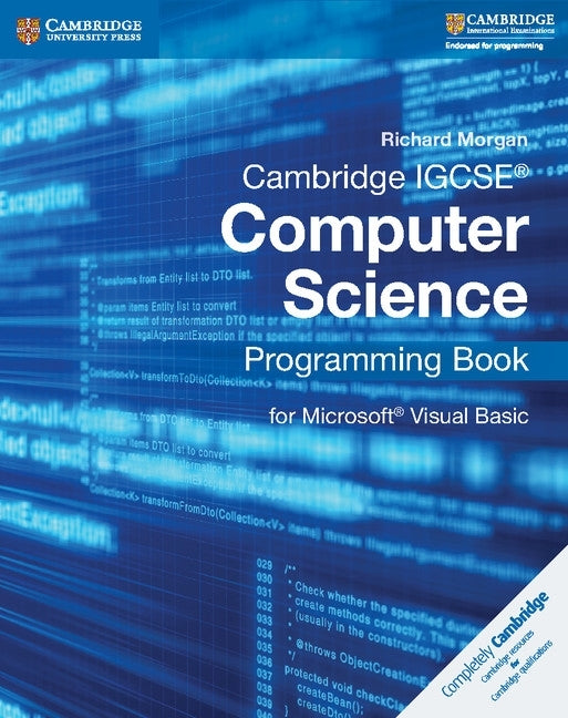 Cambridge Igcse R Computer Science Programming Book for Microsoft R Visual Basic