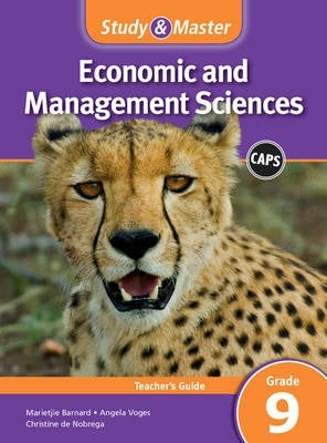 Study and Master Economic and Management Sciences Gr 9 (Teachers Guide) (Caps)