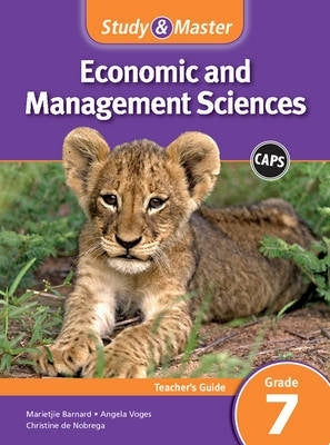 Study and Master Economic and Management Sciences Gr 7 (Teachers Guide) (Caps)