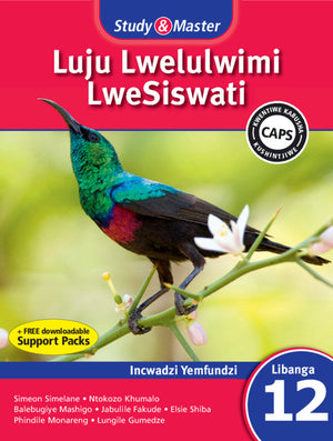 Study and Master Luju Lwelulwimi Lwesiswati Libanga Le 12 Incwadzi Yemfundzi 1 Year Digital Edition