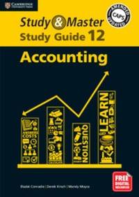 Study and Master Accounting Gr 12 (Study Guide) (Blended)