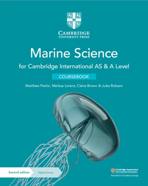 Cambridge International As and a Level Marine Science Coursebook (With Digital Access 2 Years)