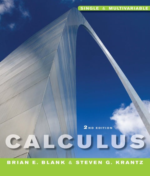 Calculus Single and Multivariable