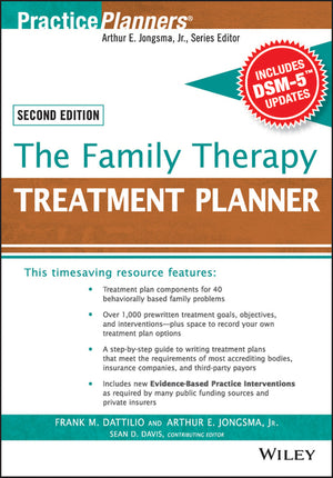 Family Therapy Treatment Planner, With Dsm-5 Updates, 2Nd Edition