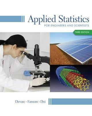 Applied Statistics for Engineers and Scientists (H/C)