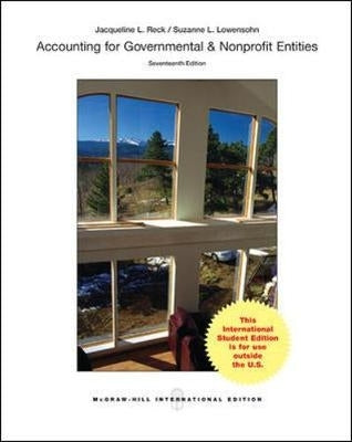 Accounting for Governmental and Nonprofit Entities