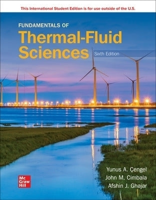 Fundamentals of Thermal Fluid Sciences Ise