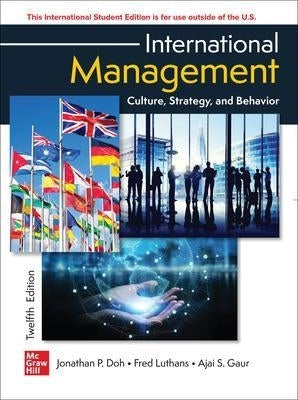 International Management Culture Strategy and Behavior (Ise)