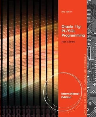 Oracle 11G Pl/Sql Programming and Oracle 11G (Cd Included)