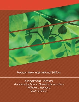 Exceptional Children an Introduction to Special Education