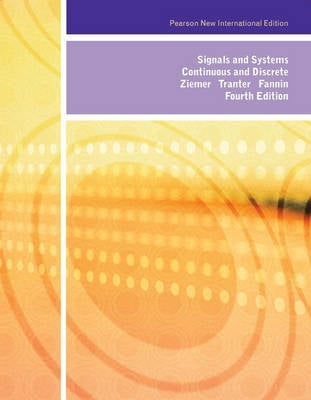 Signals and Systems Continuous and Discrete
