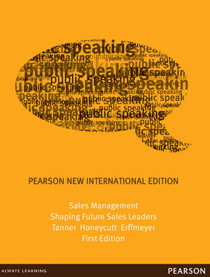 Sales Management Pearson New International Edition