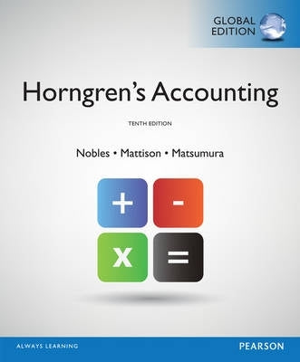Horngrens Accounting