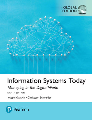 Information Systems Today Managing the Digital World Global Edition
