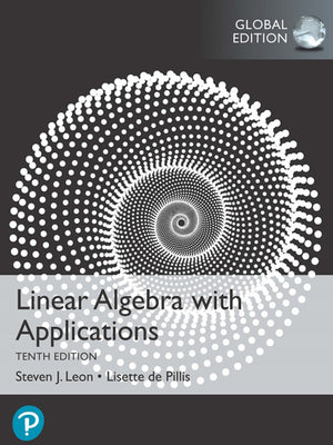 Linear Algebra With Applications Global Edition