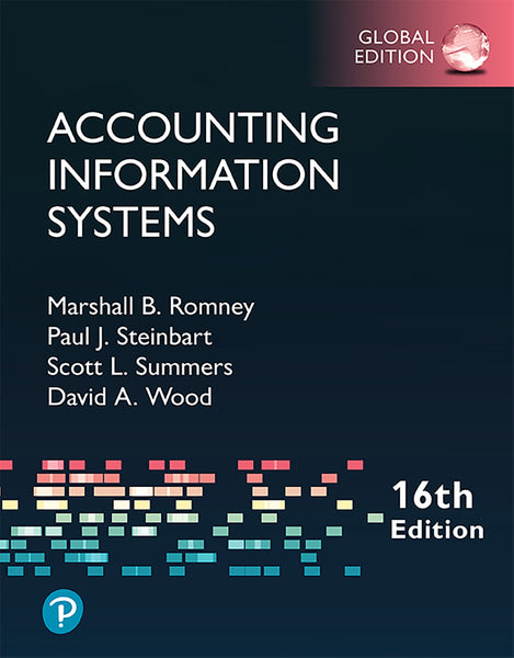 Accounting Information Systems (Global Edition)
