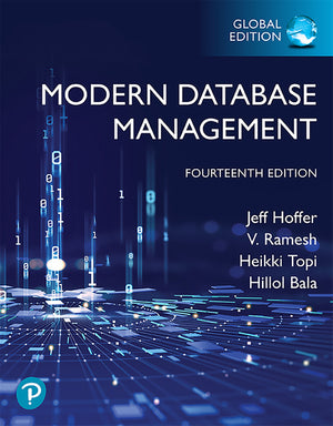 Modern Database Management Global Edition