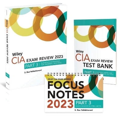 Wiley Cia Exam Review Test Bank Focus Notes Practice of Internal Auditing Set (Part 3) (2023)