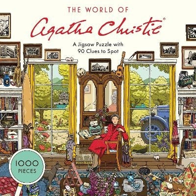 World of Agatha Christie 1000 Piece Jigsaw Puzzle