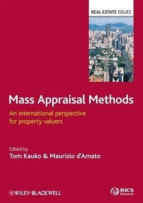 Mass Appraisal Methods an International Perspective for Property Valuers (H/C)