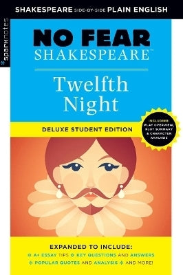 12Th Night No Fear Shakespeare Deluxe (Student Edition)