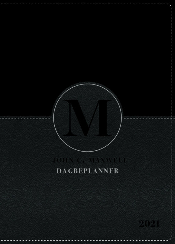 John C Maxwell Dagbeplanner 2021 (A5 With Zip Black)