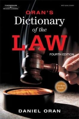Orans Dict of the Law (Cd Included)