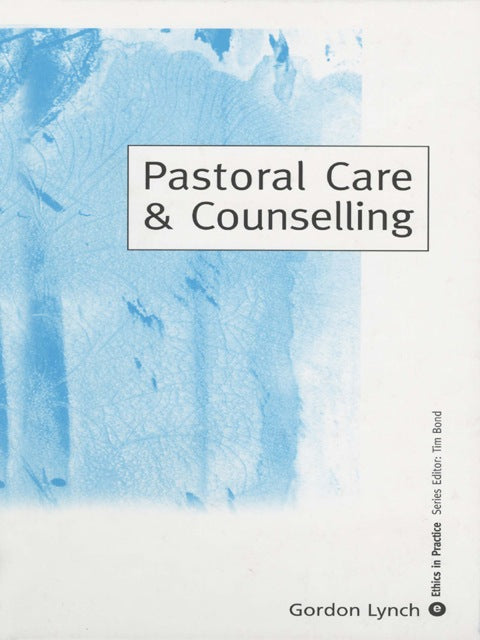 Pastoral Care and Counselling
