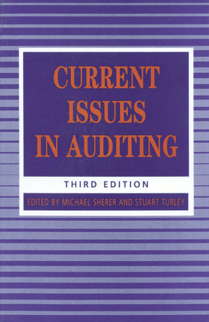 Current Issues in Auditing