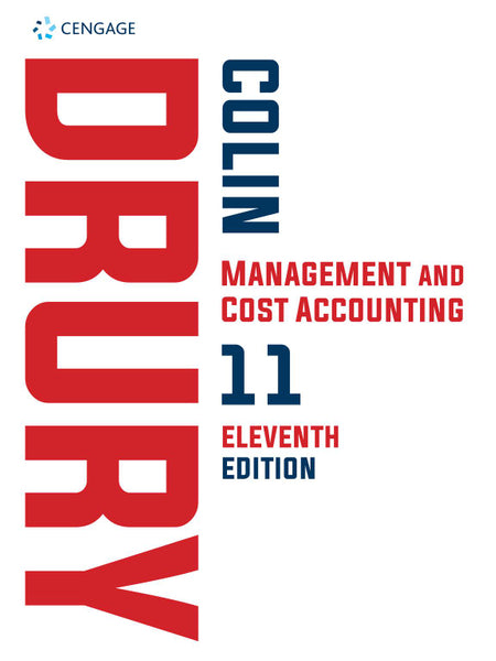 Management and Cost Accounting