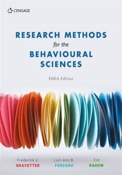 Research Methods for the Behavioural Sciences