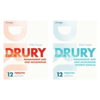 Drury Management and Cost Accounting (Plus Student Sol Manual) (Bundle)