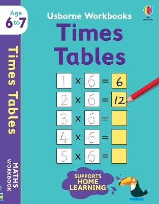 Usborne Workbooks Times Tables 6 to 7