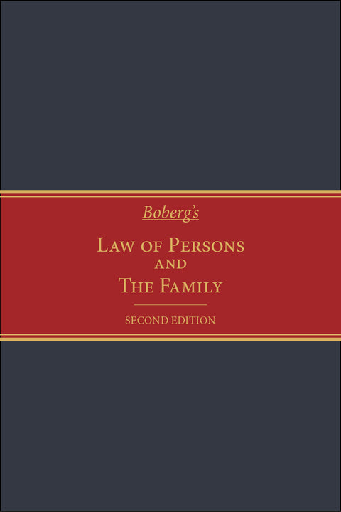 Bobergs Law of Persons and the Family