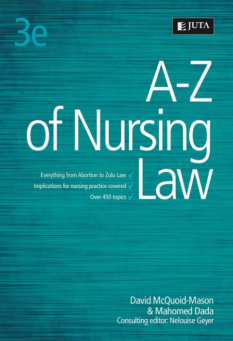 A-Z of Nursing Law